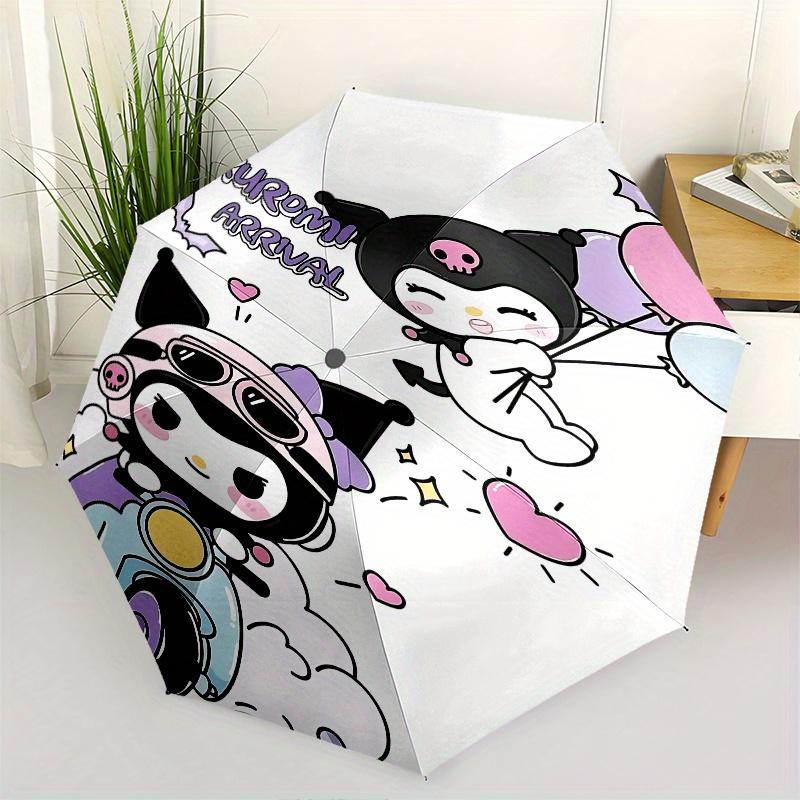 Kuromi, Arrival Automatic Open/Close Umbrella-Cute Umbrella with Cute Design, Portable 3-Fold Compact Umbrella for Men & Women, Halloween Ch
Kuromi, Arrival Automatic Open/Close Umbrella-Cute Umbrella with Cute Design, Portable 3-Fold Compact Umbrella for Men & Women, Halloween Ch