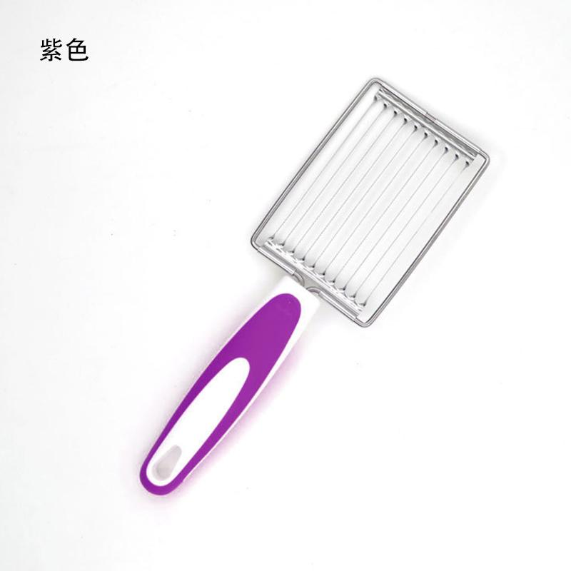 YOMDID Tomato Lunch Meat Slicer Vegetable Cutter Stainless Steel Ham Fruits Cutter Practical Kitchen Accessories Non-slip фиолетовый
YOMDID Tomato Lunch Meat Slicer Vegetable Cutter Stainless Steel Ham Fruits Cutter Practical Kitchen Accessories Non-slip фиолетовый