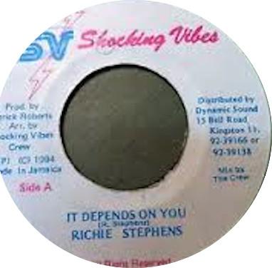 7-дюймовая пластинка RICHIE STEPHENS - It Depends On You NONE Shocking Vibes 1994 Ямайка Регги, Ска и Даб Б/У
7-дюймовая пластинка RICHIE STEPHENS - It Depends On You NONE Shocking Vibes 1994 Ямайка Регги, Ска и Даб Б/У