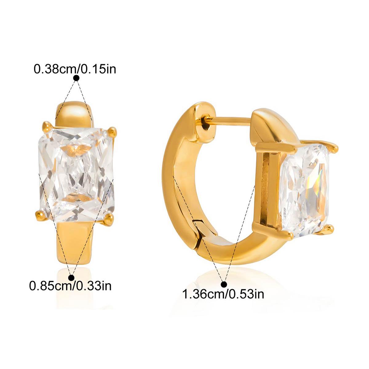 Yori Delicate Shiny Cubic Zirconia U-shaped Earrings 2025 Stainless Steel Trending Elegance Daily Jewelry Rust Proof Wholesale
Yori Delicate Shiny Cubic Zirconia U-shaped Earrings 2025 Stainless Steel Trending Elegance Daily Jewelry Rust Proof Wholesale