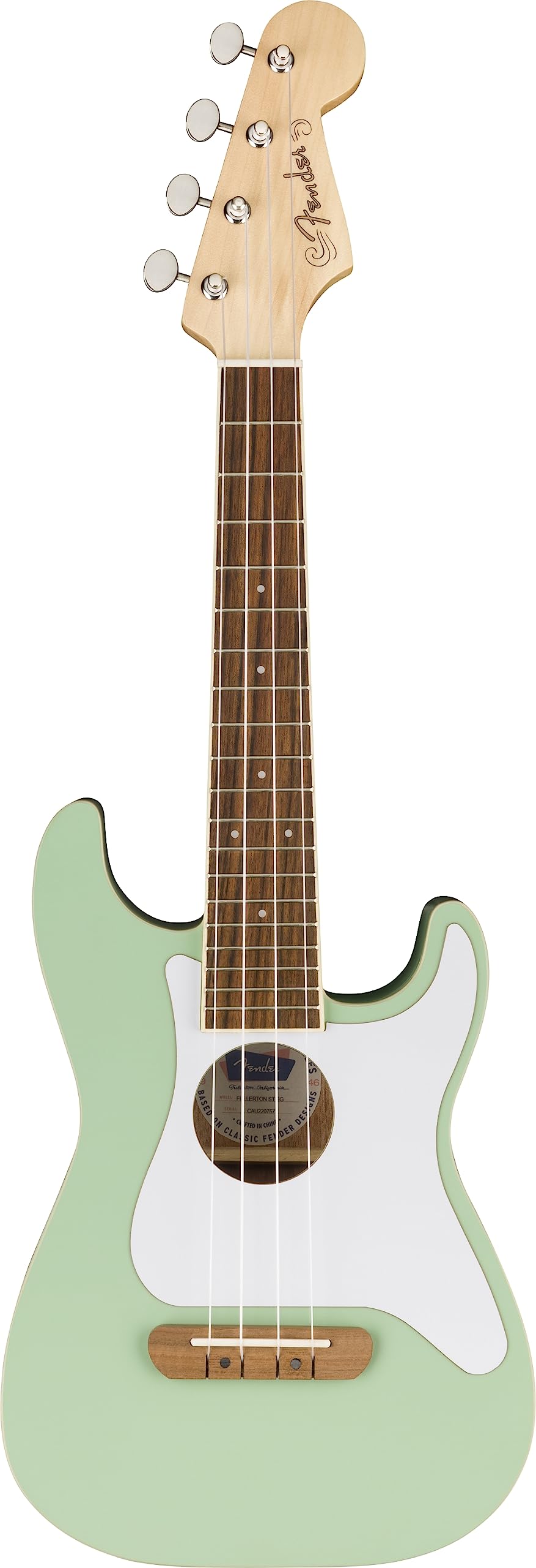 Fender Укулеле Fullerton Walnut White Surf Green с мягким футляром Strat® Uke, накладкой на гриф, защитной планкой,
Fender Укулеле Fullerton Walnut White Surf Green с мягким футляром Strat® Uke, накладкой на гриф, защитной планкой,