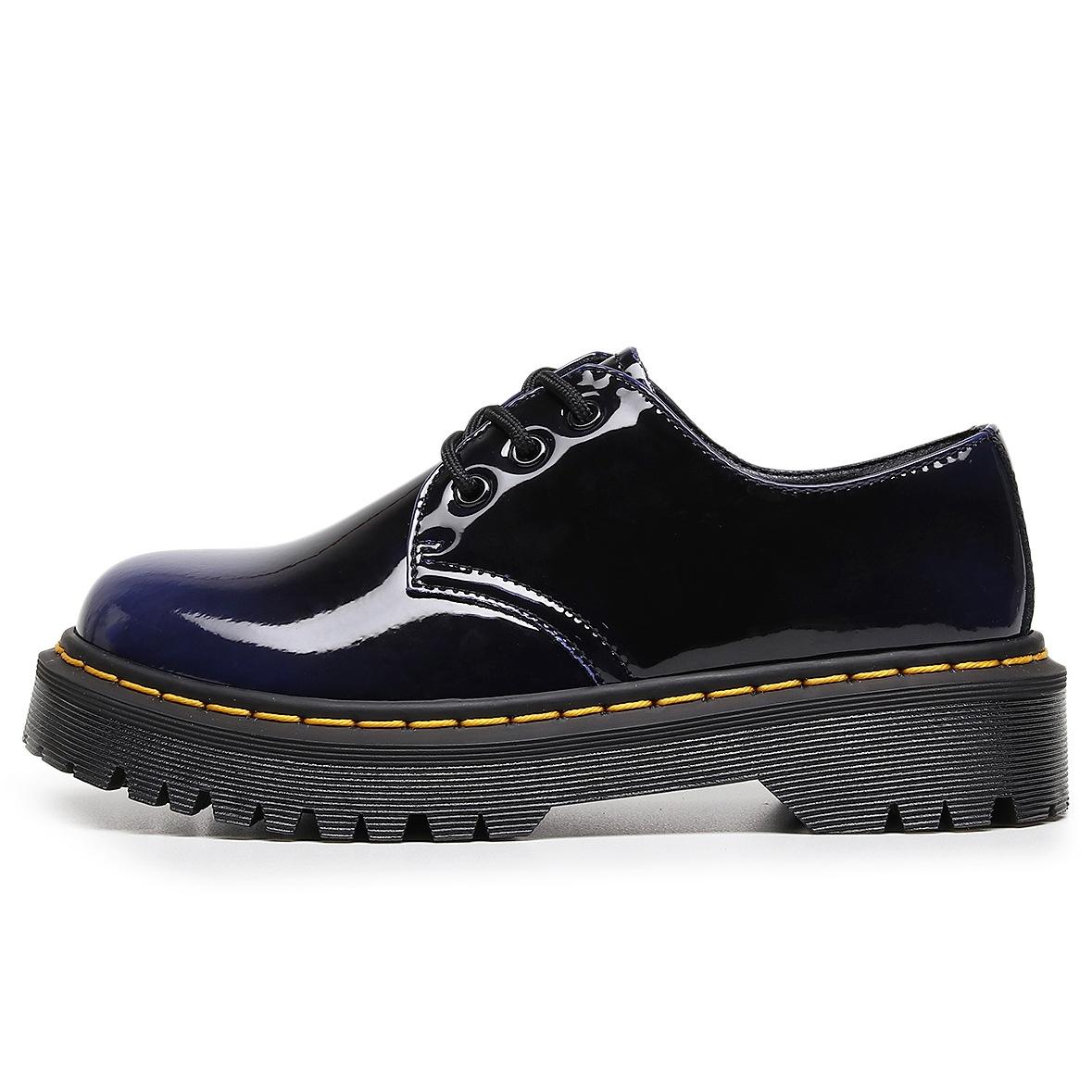 8053 thick-soled 5-hole punk small leather shoes women s low-top, genuine leather British round head casual student muffin bottom short boots women 35
8053 thick-soled 5-hole punk small leather shoes women s low-top, genuine leather British round head casual student muffin bottom short boots women 35