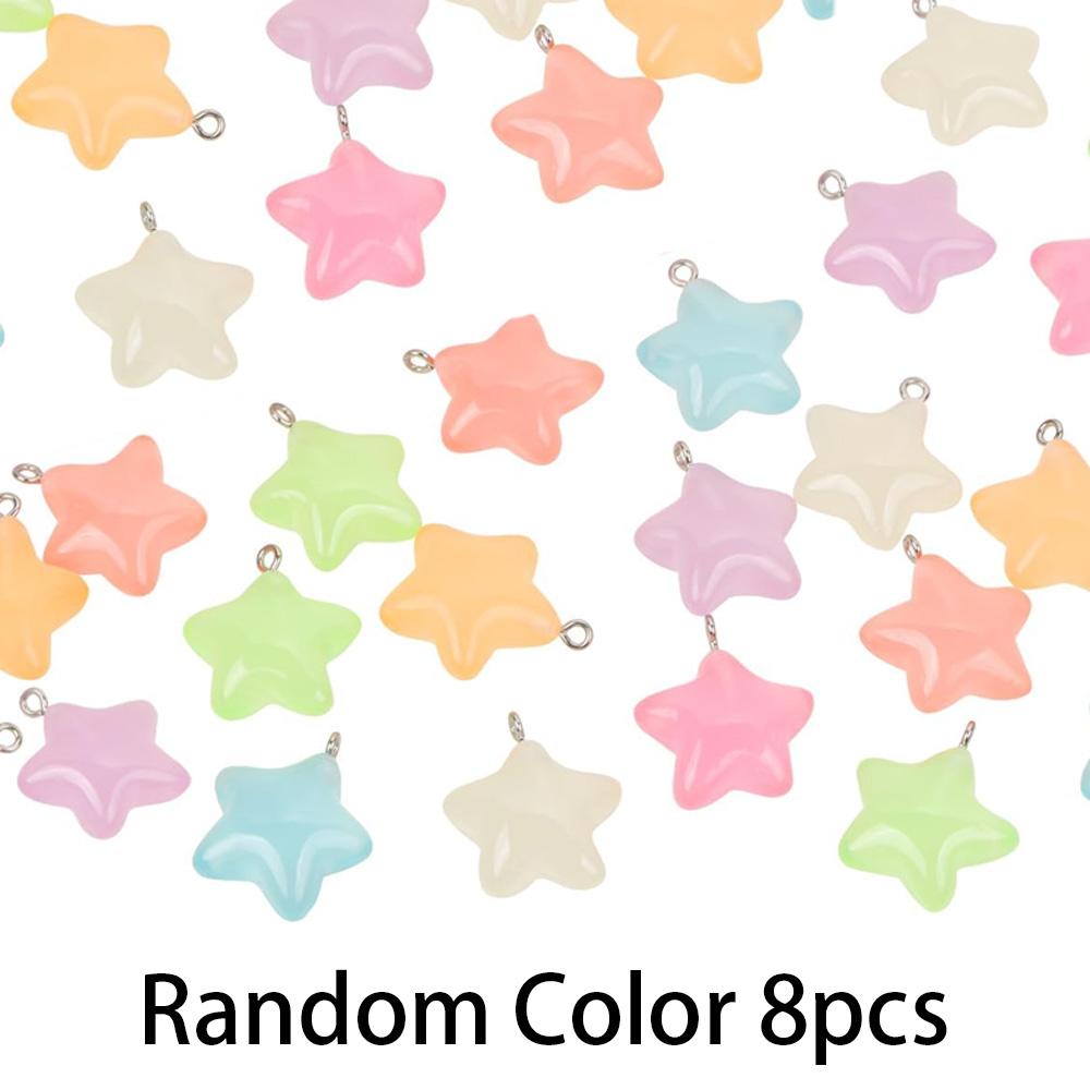 8/16/24 шт. подвеска из смоляного материала в виде светящейся звезды, светящиеся бусины, украшения своими руками, летний пляжный браслет на лодыжку, серьги 8pcs
8/16/24 шт. подвеска из смоляного материала в виде светящейся звезды, светящиеся бусины, украшения своими руками, летний пляжный браслет на лодыжку, серьги 8pcs
