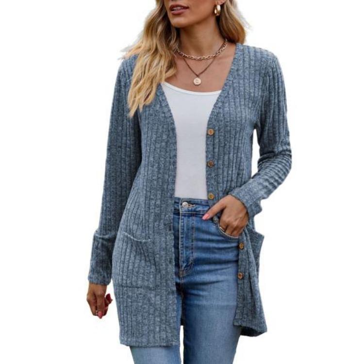 Winter Warm Ladies Coat Anti Pilling Knitted Jacket Mid Length Single Breasted Long Sleeve Solid Color with Soft Elastic Pockets XL синій
Winter Warm Ladies Coat Anti Pilling Knitted Jacket Mid Length Single Breasted Long Sleeve Solid Color with Soft Elastic Pockets XL синій
