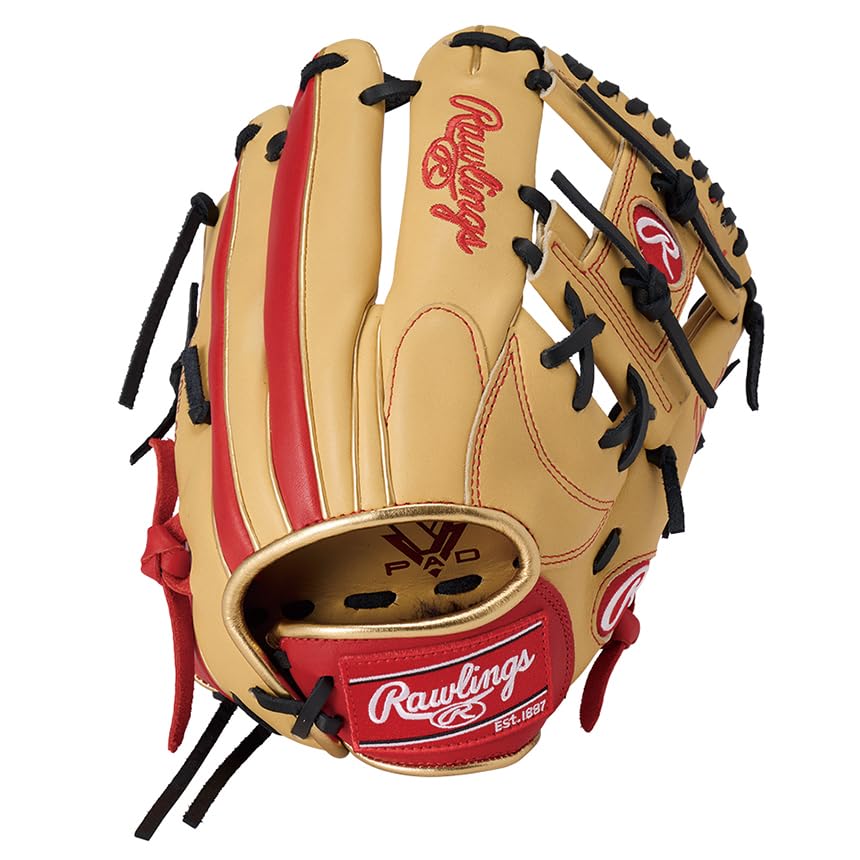 Rawlings Baseball Glove Junior Kids HYPER TECH COLOR SYNC GJ5FHTCN6L L inch Jr. All-around Camel/Scarlet Right-handed
Rawlings Baseball Glove Junior Kids HYPER TECH COLOR SYNC GJ5FHTCN6L L inch Jr. All-around Camel/Scarlet Right-handed
