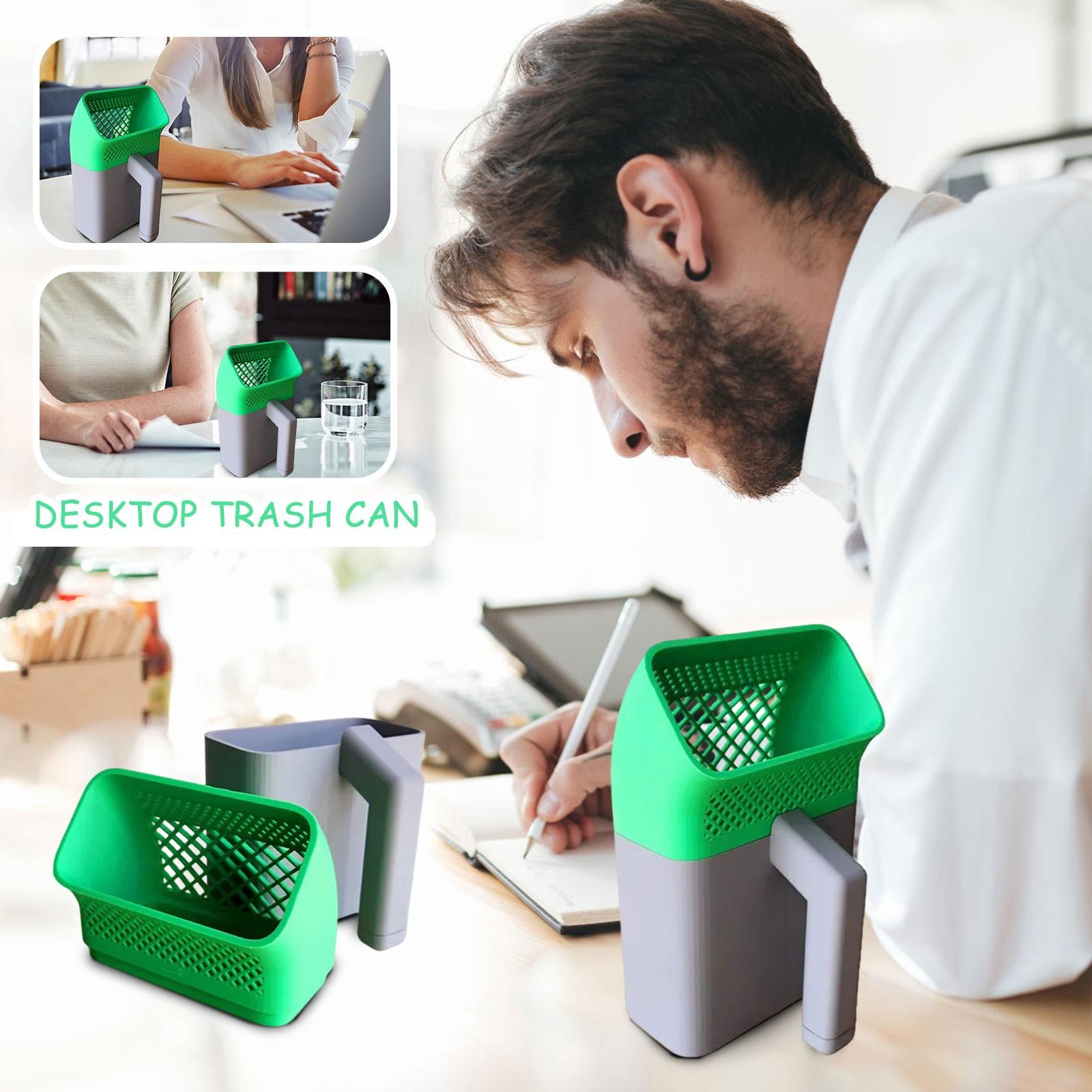 Integrated Detachable Desktop Trash Can 3D Printed Ornaments; Desktop Trash Can (can Put In Trash Bags) One Size
Integrated Detachable Desktop Trash Can 3D Printed Ornaments; Desktop Trash Can (can Put In Trash Bags) One Size