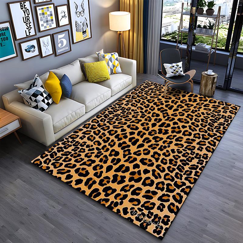 Leopard Print Carpet for Living Room - Modern Animal Print Rug Decor Suitable for use as an anti-slip for living room bedroom sofas 40x60cm( 15x23in )
Leopard Print Carpet for Living Room - Modern Animal Print Rug Decor Suitable for use as an anti-slip for living room bedroom sofas 40x60cm( 15x23in )