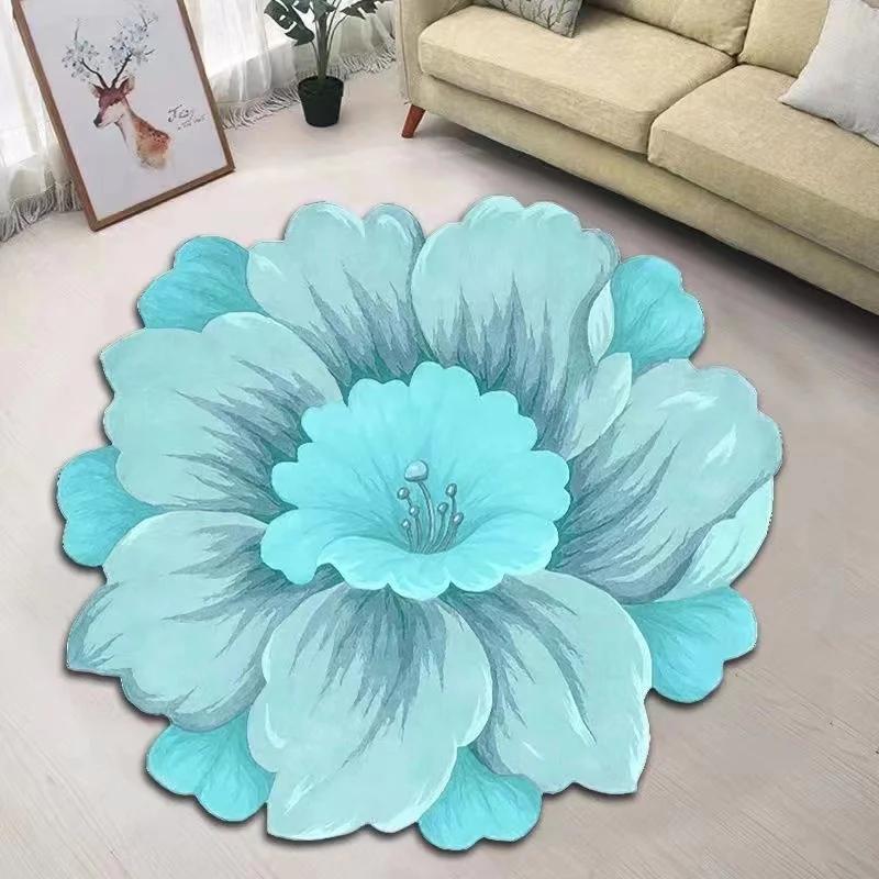 Home Non-slip Mat Nordic Living Room Decoration Flower Shape Carpet Large Area Round Cloakroom Rug Irregular Rugs for Bedroom 100x100cm
Home Non-slip Mat Nordic Living Room Decoration Flower Shape Carpet Large Area Round Cloakroom Rug Irregular Rugs for Bedroom 100x100cm