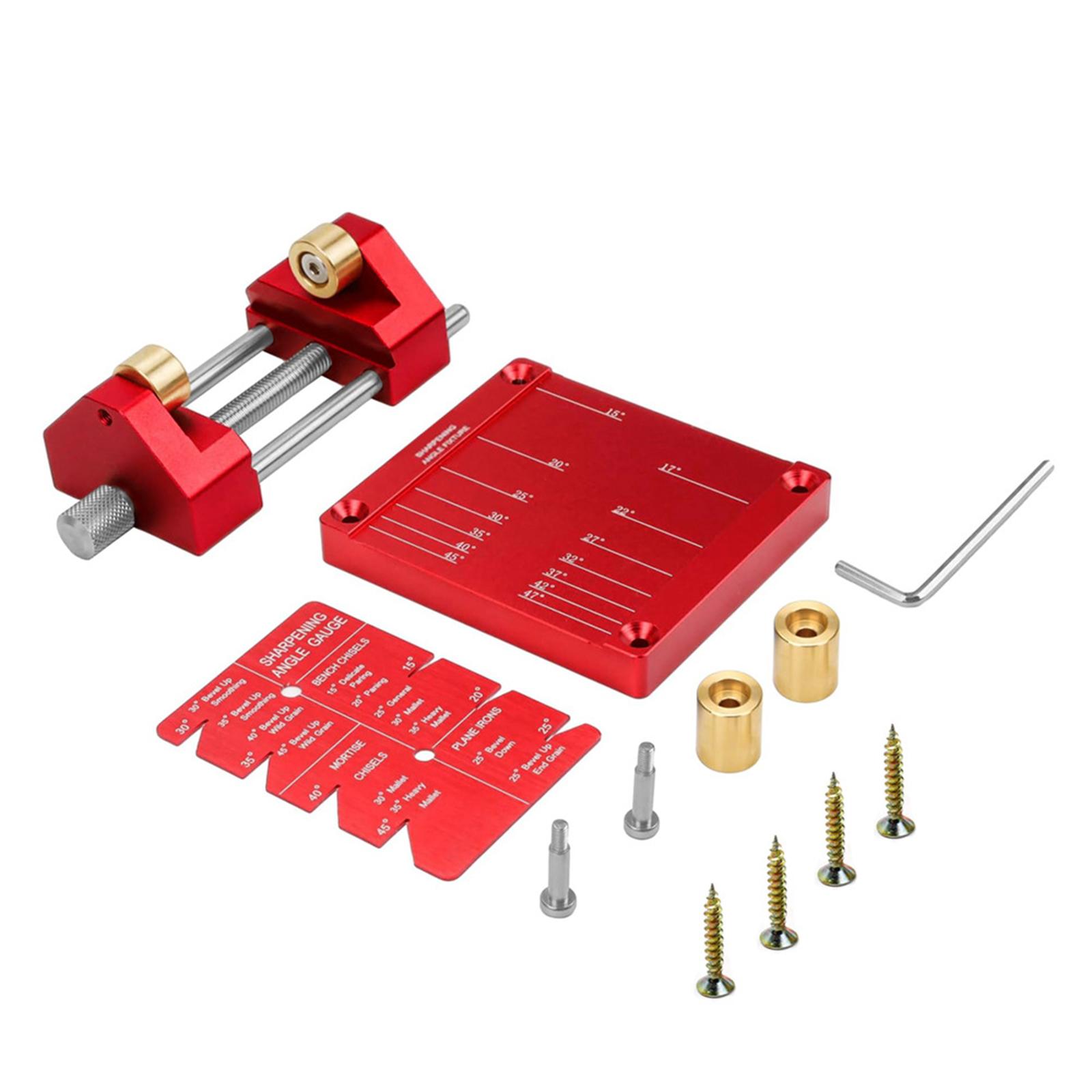 Chisel Sharpening Jig Kit 0-70mm Sharpening Range Honing Guide Tool Sharpening Holder Guide for Woodworking Chisels and Planes
Chisel Sharpening Jig Kit 0-70mm Sharpening Range Honing Guide Tool Sharpening Holder Guide for Woodworking Chisels and Planes