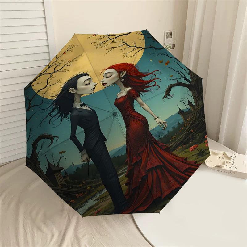 1PC Warner Moonlight Romance Umbrella-8-Rib Reinforced, Automatic Open, Lightweight & Durable-A66
1PC Warner Moonlight Romance Umbrella-8-Rib Reinforced, Automatic Open, Lightweight & Durable-A66