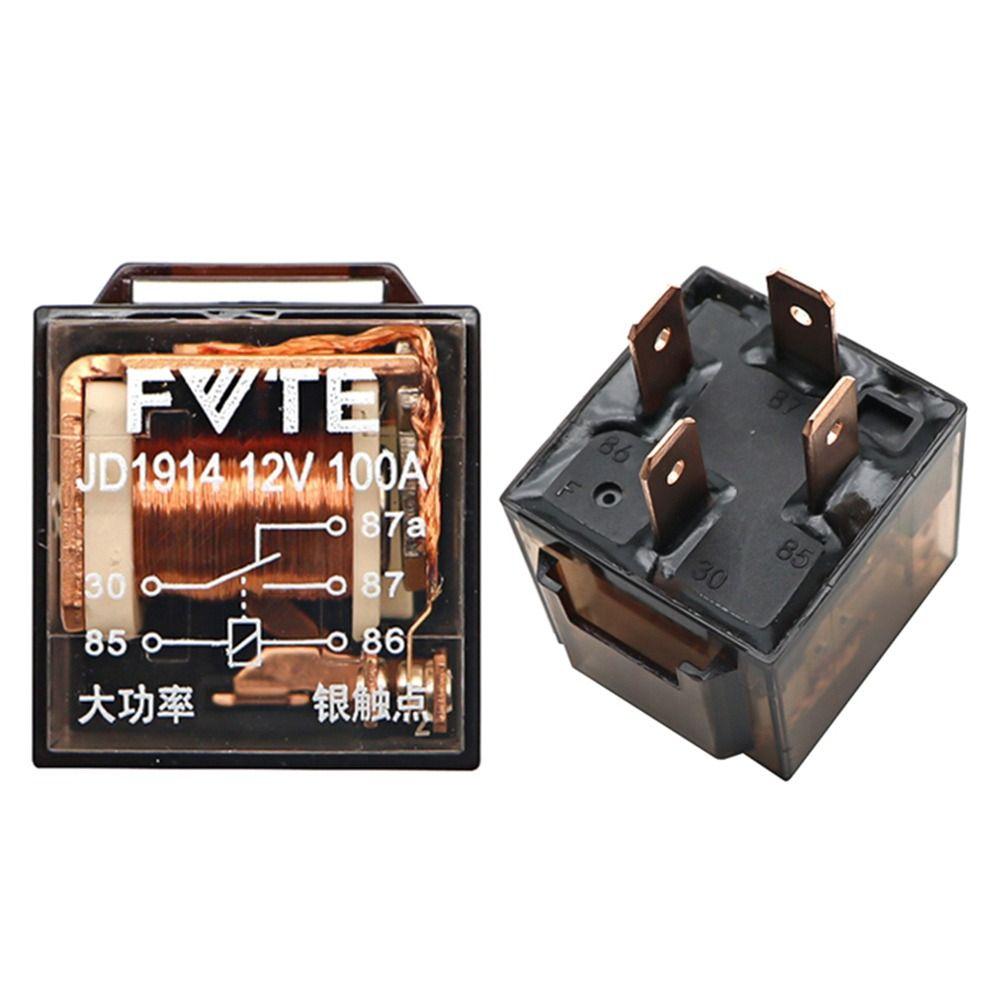 12V 24V DC 100A JD1914 JD1912 Car Accessory High Capacity Switching Control Device Automotive Relay
12V 24V DC 100A JD1914 JD1912 Car Accessory High Capacity Switching Control Device Automotive Relay