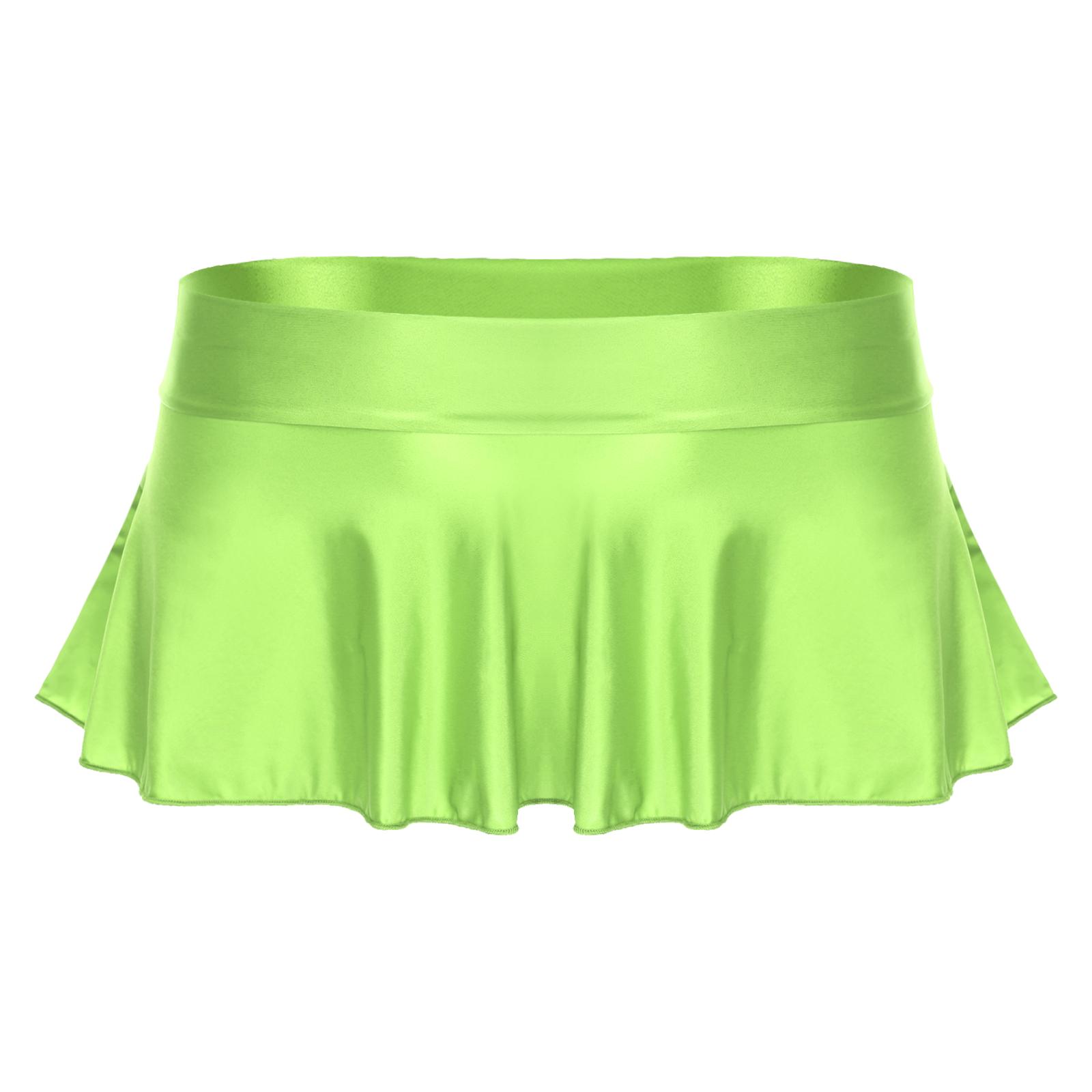 Жіноча глянцева міні-спідниця з рюшами, низька посадка, однотонна, накидка для бікіні, спідниця для пляжної вечірки, нічного клубу XL флуоресцентний жовтий колір
Жіноча глянцева міні-спідниця з рюшами, низька посадка, однотонна, накидка для бікіні, спідниця для пляжної вечірки, нічного клубу XL флуоресцентний жовтий колір