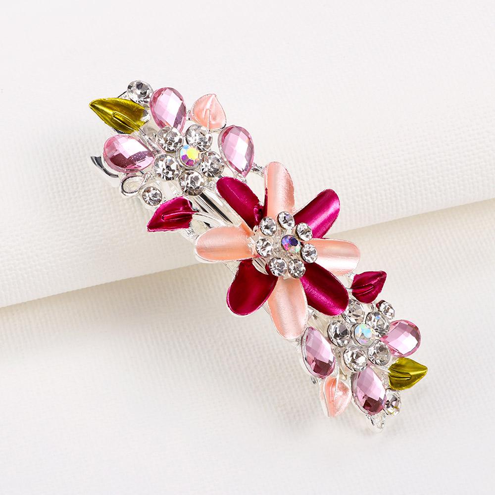 Retro Stick Flower Headwear Barrette Women Hairpin Hair Clips Hair Accessories Crystal Rhinestone
Retro Stick Flower Headwear Barrette Women Hairpin Hair Clips Hair Accessories Crystal Rhinestone