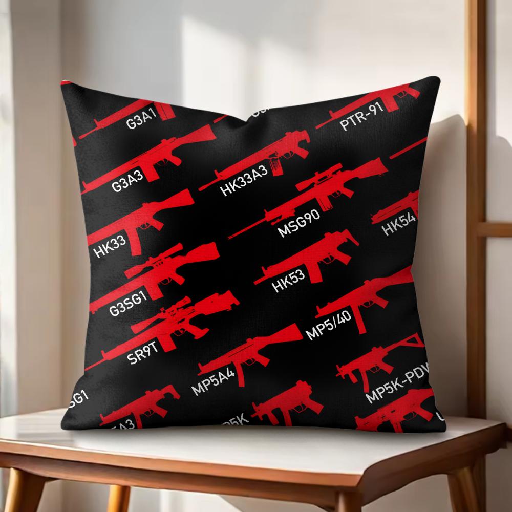 HHecklerKKochs Firearms Cushion Cover Natural Linen Organic Fabric DoubleSided Printing Couch Pillow Covers Home Decor 30x30cm
HHecklerKKochs Firearms Cushion Cover Natural Linen Organic Fabric DoubleSided Printing Couch Pillow Covers Home Decor 30x30cm