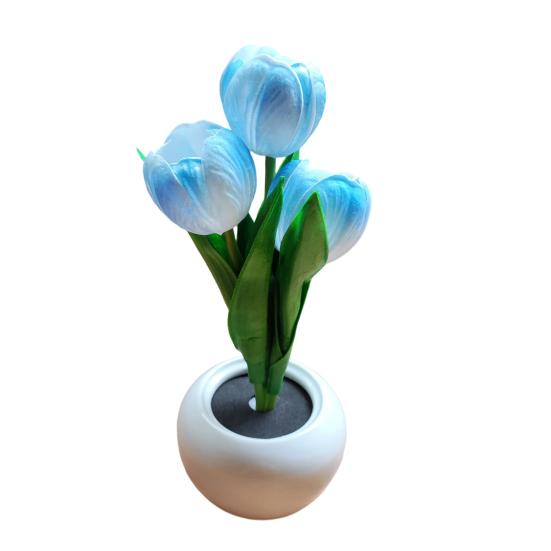 Night Light USB Rechargeable Wireless Tulip LED Lamp Touch Control Dimmable Cute Desk Lamp for Bedroom Living Room Travel Gift for Women Mom Charging синій
Night Light USB Rechargeable Wireless Tulip LED Lamp Touch Control Dimmable Cute Desk Lamp for Bedroom Living Room Travel Gift for Women Mom Charging синій