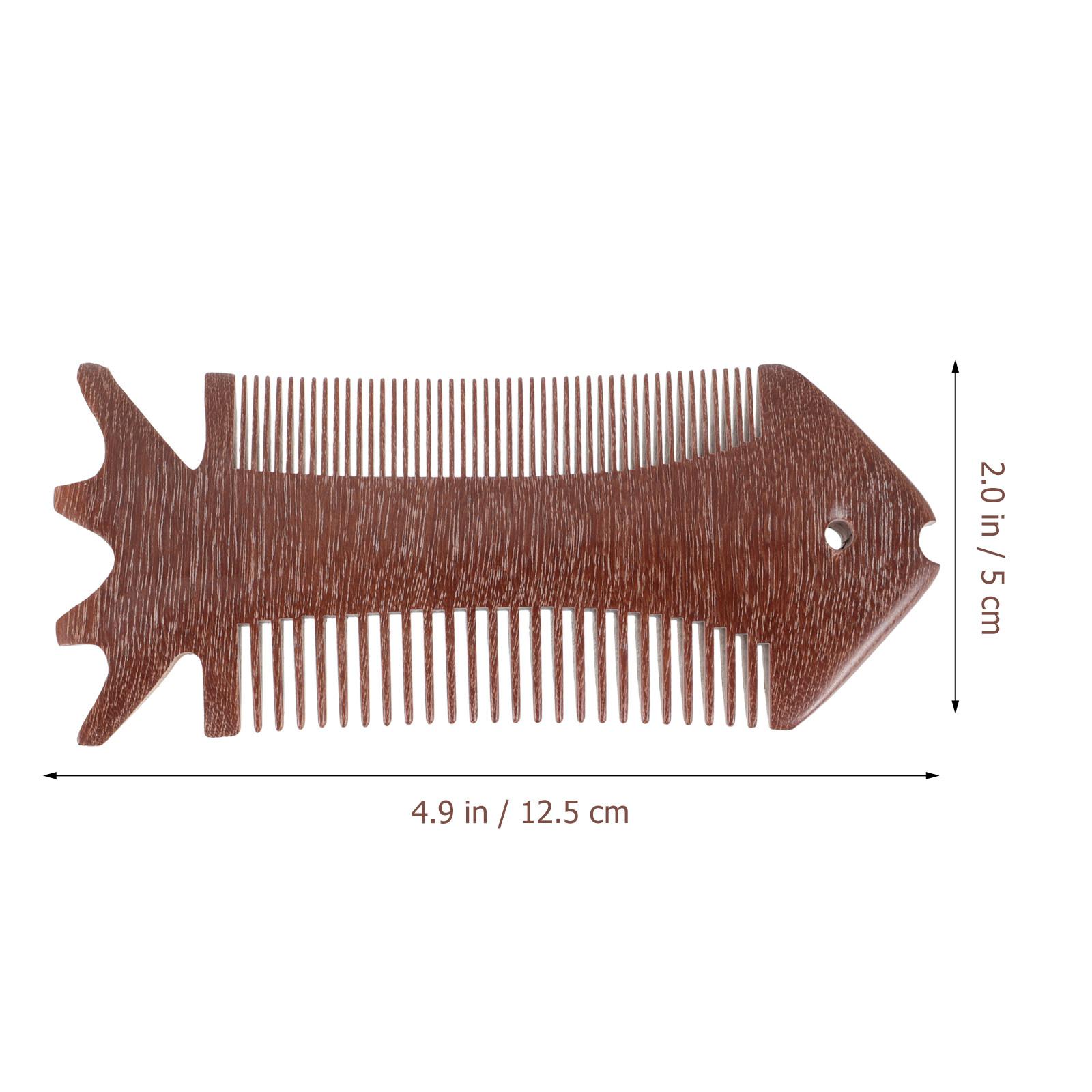 Fish Shape Natural Sandalwood Comb for Scalp Massage Detangling Hair Care Anti Frizz No Snag Static Free Fine Teeth Wooden Comb красный
Fish Shape Natural Sandalwood Comb for Scalp Massage Detangling Hair Care Anti Frizz No Snag Static Free Fine Teeth Wooden Comb красный