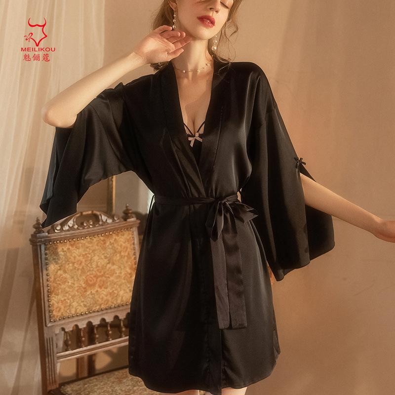 Premium pajamas women s summer sexy Ice Ribbon chest pad pure desire suspender nightdress nightgown loungewear set .
Premium pajamas women s summer sexy Ice Ribbon chest pad pure desire suspender nightdress nightgown loungewear set .