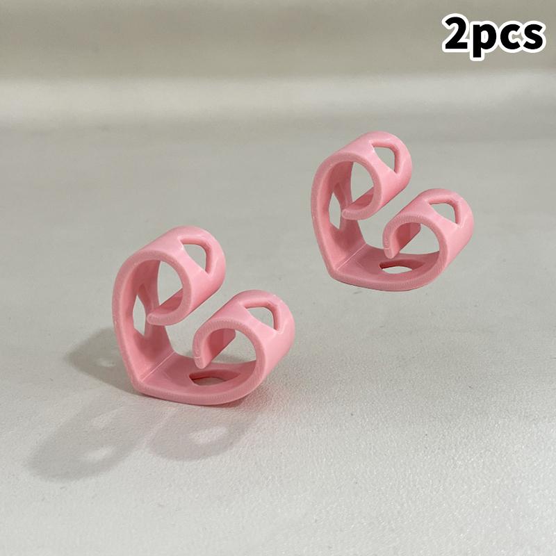 2Pcs Heart-Shaped Reusable Chopsticks Helpers Training Kids Non-Slip Chopstick Hinges Connector Portable Practice Chopsticks Aid рожевий
2Pcs Heart-Shaped Reusable Chopsticks Helpers Training Kids Non-Slip Chopstick Hinges Connector Portable Practice Chopsticks Aid рожевий