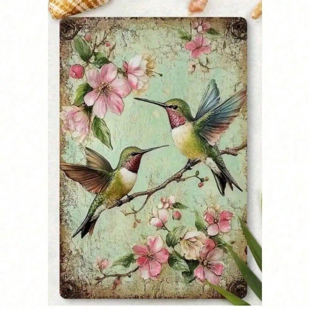 Metal Wall Art Sakura Hummingbird 3D Panel for Living Room
Metal Wall Art Sakura Hummingbird 3D Panel for Living Room