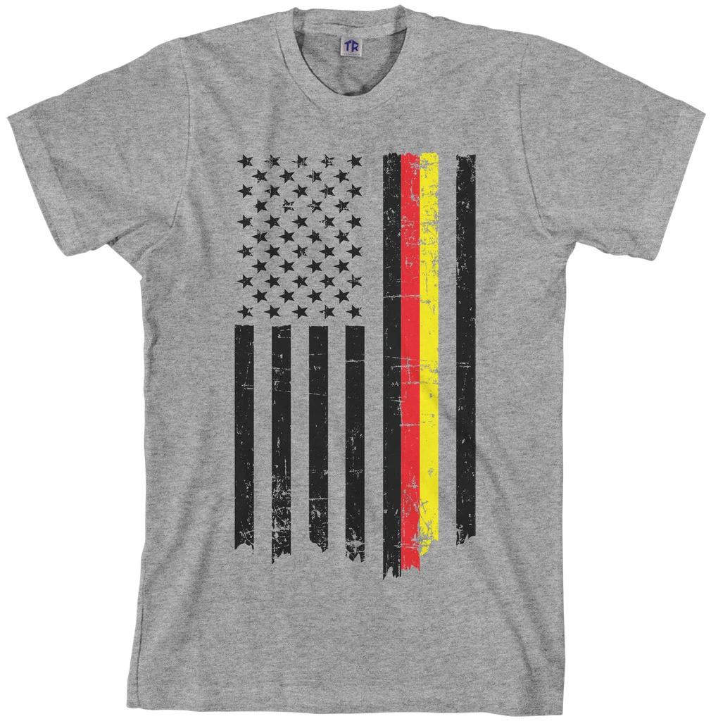 German American Thin Line Flag Men s T shirt Half Germany 2XL
German American Thin Line Flag Men s T shirt Half Germany 2XL