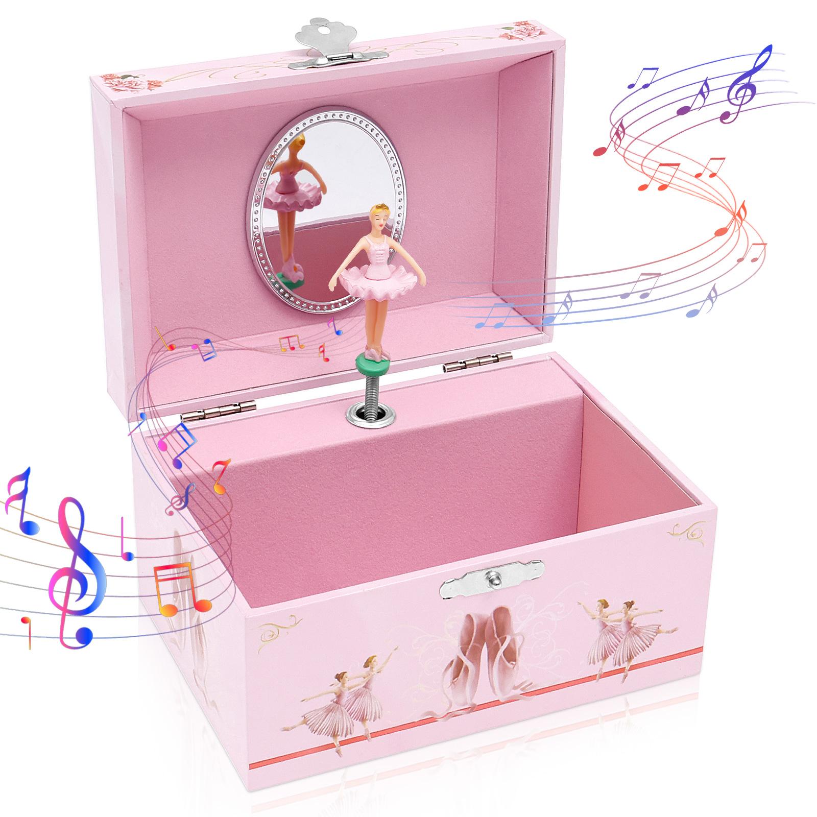 Jewelkeeper Jewelry Box Musical Ballerina Musical Storage Box The Beautiful Dreamer Tune Rotating Ballerina Ballet Toy for Girls
Jewelkeeper Jewelry Box Musical Ballerina Musical Storage Box The Beautiful Dreamer Tune Rotating Ballerina Ballet Toy for Girls