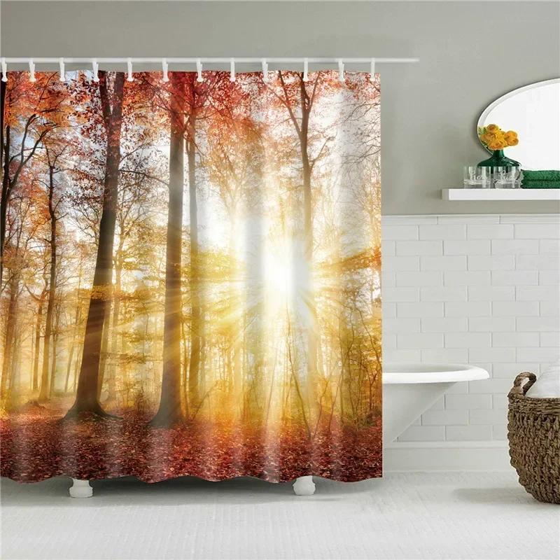 Plant Flowers Trees Green Leaves Bathroom Shower Curtains Frabic Waterproof Polyester Bath Curtain With 12 Hooks W60H190(CM)-1 Pcs
Plant Flowers Trees Green Leaves Bathroom Shower Curtains Frabic Waterproof Polyester Bath Curtain With 12 Hooks W60H190(CM)-1 Pcs