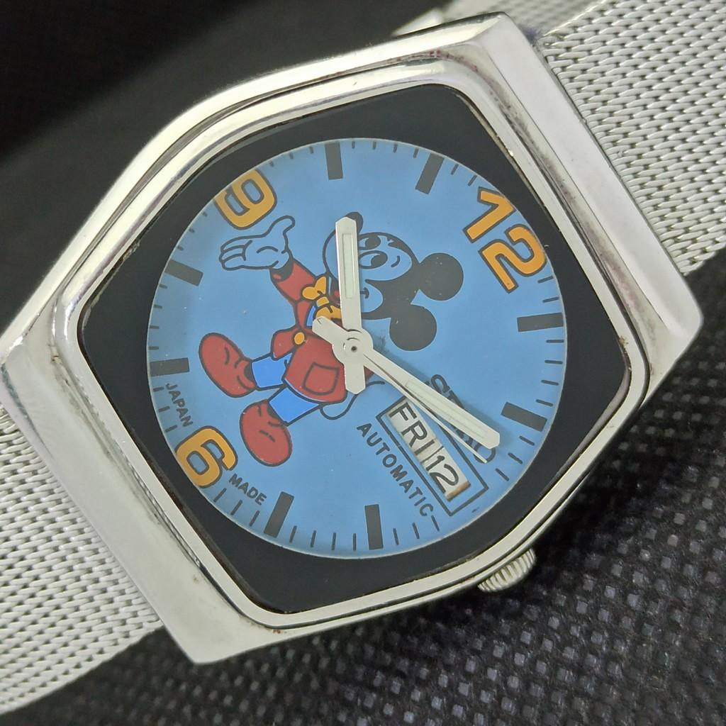 Б/У винтажные мужские часы SEIKO с рисунком из мультфильма, с автоподзаводом, с функцией даты и дня, с автоподзаводом, Япония, a 532c-a285736-2 SKU532c-a285736-1
Б/У винтажные мужские часы SEIKO с рисунком из мультфильма, с автоподзаводом, с функцией даты и дня, с автоподзаводом, Япония, a 532c-a285736-2 SKU532c-a285736-1