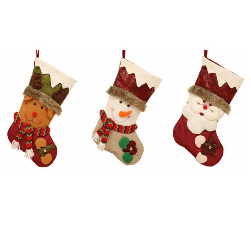 Cute Large Christmas Stockings Cartoon Candy Gift Bags Christmas Tree Ornaments Xmas Tree Pendants Santa Claus
Cute Large Christmas Stockings Cartoon Candy Gift Bags Christmas Tree Ornaments Xmas Tree Pendants Santa Claus