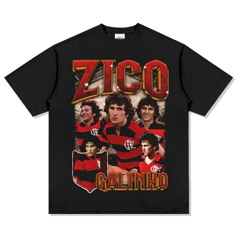 Ретро Черная Футболка Zico Galinho Фламенго Футбольная Звезда Винтажный Коллаж Графика Оверсайз Хлопок Короткий Рукав 4XL
Ретро Черная Футболка Zico Galinho Фламенго Футбольная Звезда Винтажный Коллаж Графика Оверсайз Хлопок Короткий Рукав 4XL