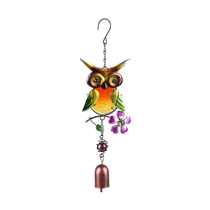 Home Fashion Decoration Metal Wind Chime Owl Wind Chimes Garden Outdoor Decor Hanging Pendant Gifts Accessories Tools-B61B
Home Fashion Decoration Metal Wind Chime Owl Wind Chimes Garden Outdoor Decor Hanging Pendant Gifts Accessories Tools-B61B