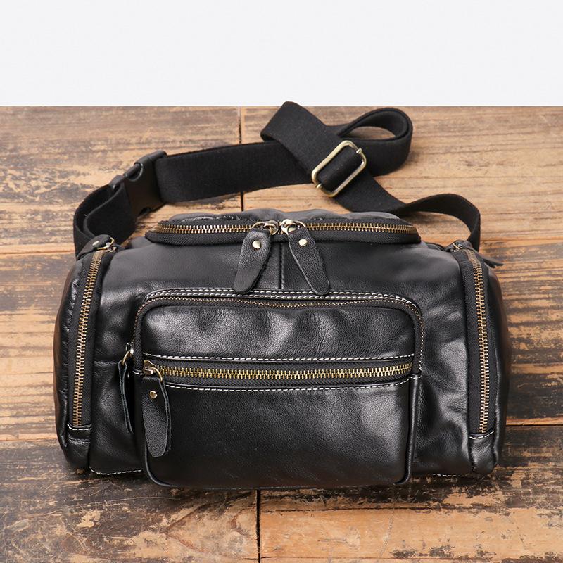 2025 Leather Men s Chest Bag Large Capacity Leather Waist Pack Sports Cowhide Single Shoulder Crossbody Backpack 30X20X18CM чёрный
2025 Leather Men s Chest Bag Large Capacity Leather Waist Pack Sports Cowhide Single Shoulder Crossbody Backpack 30X20X18CM чёрный