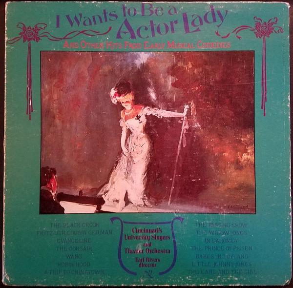 LP Record CINCINNATIS UNIVERSITY SINGERS TH I Wants To Be A Actor Lady And Oth NW221 NEW WORLD 1978 US Classical Used
LP Record CINCINNATIS UNIVERSITY SINGERS TH I Wants To Be A Actor Lady And Oth NW221 NEW WORLD 1978 US Classical Used