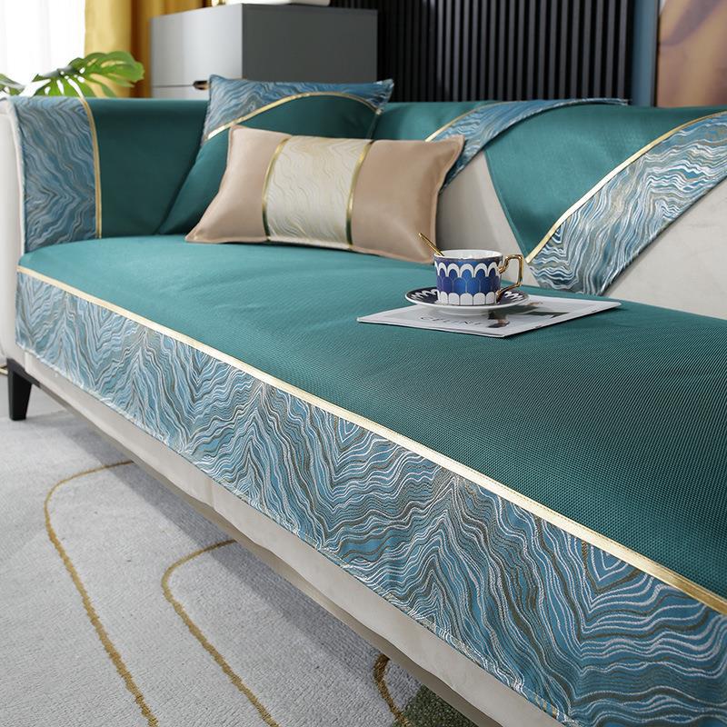 Простой коврик для диванной подушки из ледяного шелка, нескользящий летний летний чехол для сиденья, чехол для дивана для гостиной 70*70cm
Простой коврик для диванной подушки из ледяного шелка, нескользящий летний летний чехол для сиденья, чехол для дивана для гостиной 70*70cm