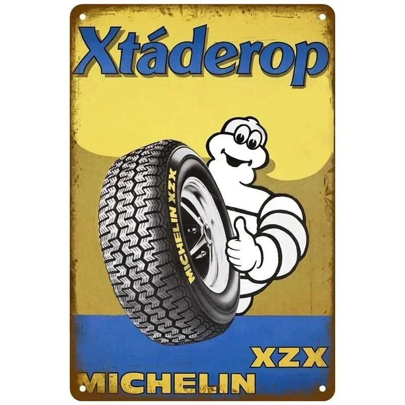Вінтажний металевий ящик Michelin з розписом для декору класичного гаража, автомайстерні
Вінтажний металевий ящик Michelin з розписом для декору класичного гаража, автомайстерні