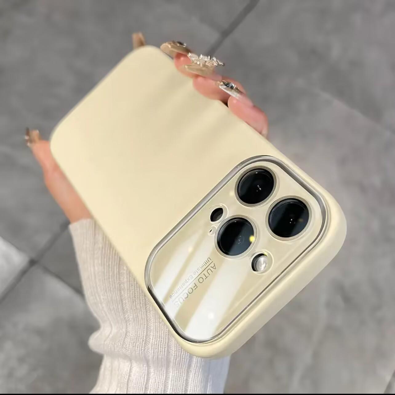 Suitable for iPhone17 liquid silicone large window mobile phone case Apple 16promax all-inclusive lens case iPhone 17
Suitable for iPhone17 liquid silicone large window mobile phone case Apple 16promax all-inclusive lens case iPhone 17