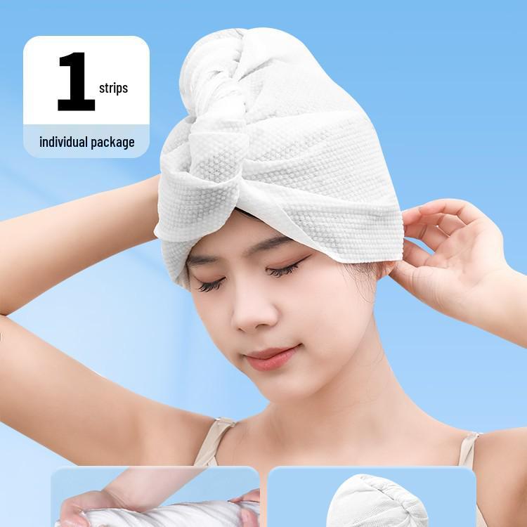 Super Absorbent Quick-Dry Hair Cap - Thick, Disposable Bath Towel Wrap for Travel 25x65 cm
Super Absorbent Quick-Dry Hair Cap - Thick, Disposable Bath Towel Wrap for Travel 25x65 cm