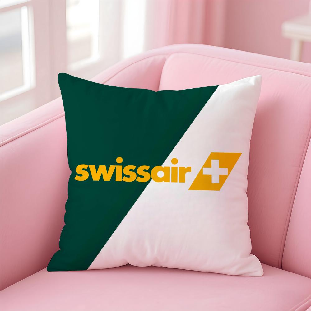 Classic Swiss AirlineBrand SSwissair Cushion Cover Pillow Case Soft Skin Friendly Fabric Concealed Zipper 30X30cm
Classic Swiss AirlineBrand SSwissair Cushion Cover Pillow Case Soft Skin Friendly Fabric Concealed Zipper 30X30cm