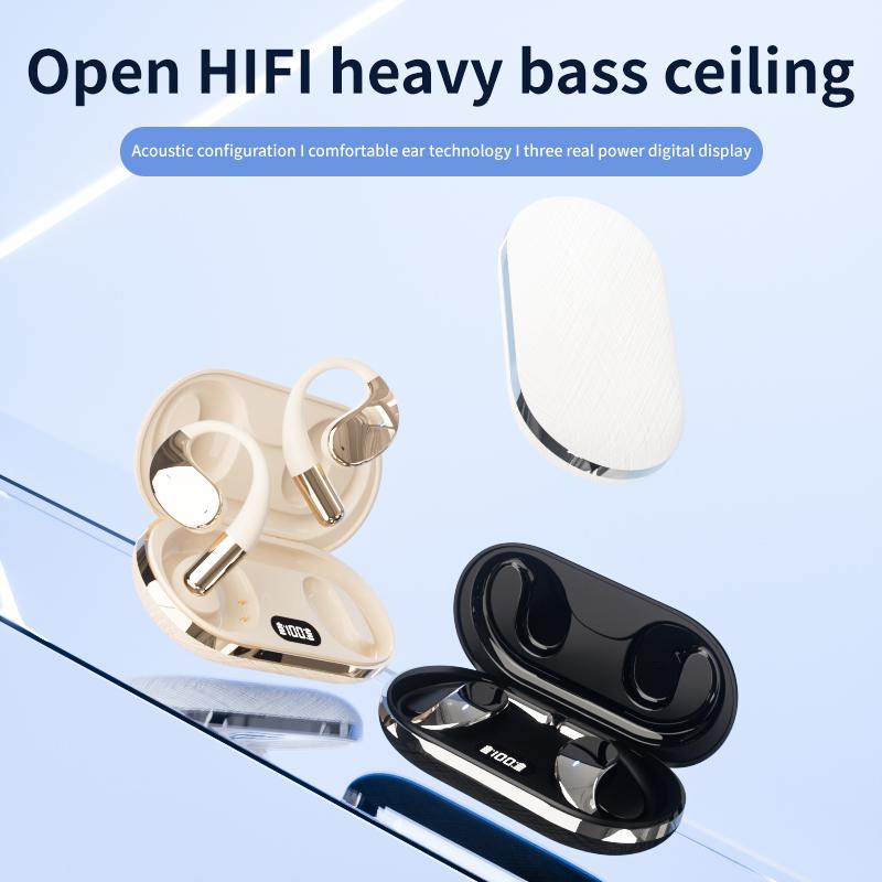 YYK-Q39 Wireless Bluetooth-Compatible 5.4 Open-Ear Earphones Ear Hook Noise-Cancelling Sports Headset Black
YYK-Q39 Wireless Bluetooth-Compatible 5.4 Open-Ear Earphones Ear Hook Noise-Cancelling Sports Headset Black
