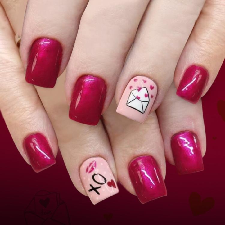 24PCS Heart Lips Glossy Press On Nail Short Square Shape ABS Materials For Date Night 1
24PCS Heart Lips Glossy Press On Nail Short Square Shape ABS Materials For Date Night 1