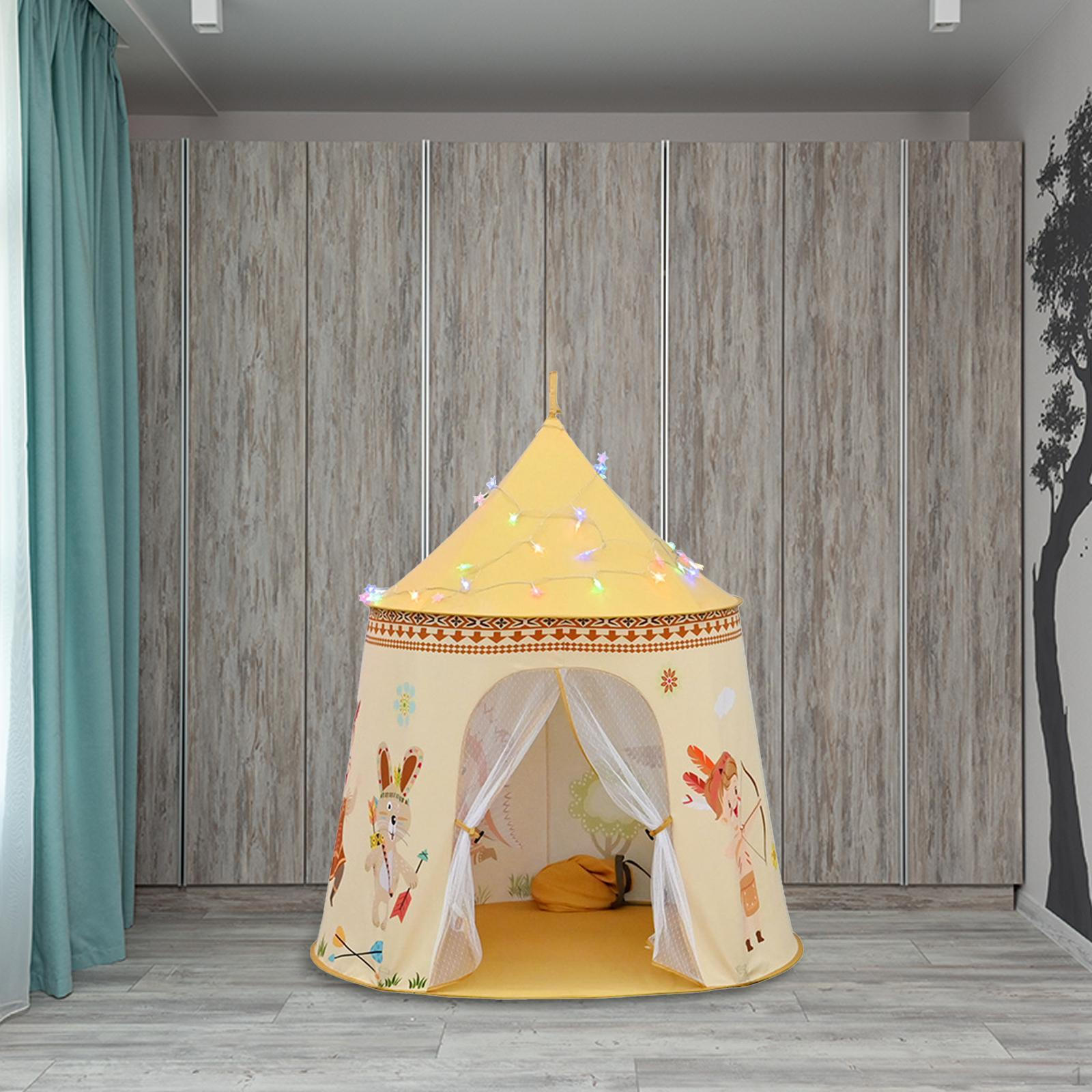 Детская игровая палатка, веселый, прочный, большой замок для мальчиков, девочек, детей, малышей with warm light
Детская игровая палатка, веселый, прочный, большой замок для мальчиков, девочек, детей, малышей with warm light