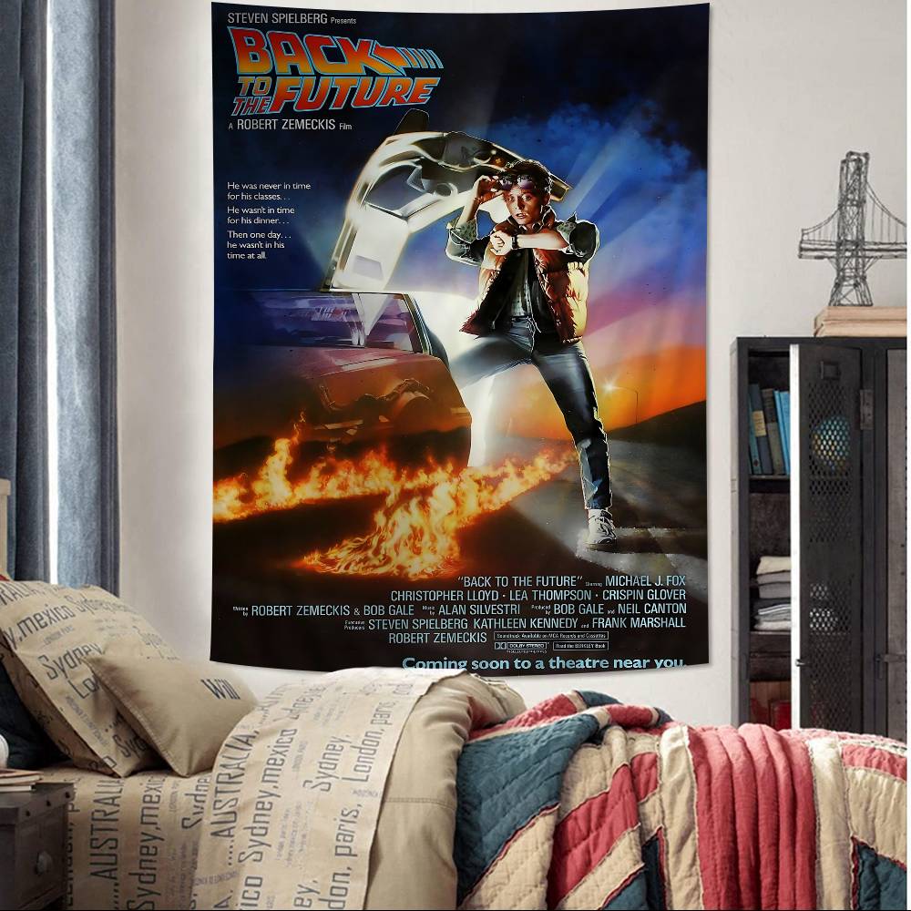 Movie Back To The Future Printed Large Wall Tapestry Hanging Tarot Hippie Wall Rugs Dorm Cheap Hippie Wall Hanging 74x94cm(29x37in)
Movie Back To The Future Printed Large Wall Tapestry Hanging Tarot Hippie Wall Rugs Dorm Cheap Hippie Wall Hanging 74x94cm(29x37in)