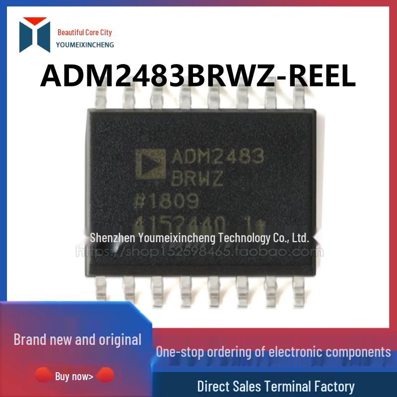 Authentic ADM2483BRWZ-REEL SOIC-16 Isolated RS-485 Transceiver Chip
Authentic ADM2483BRWZ-REEL SOIC-16 Isolated RS-485 Transceiver Chip
