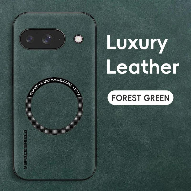 Магнитный ретро кожаный чехол для Google Pixel 9A Pixel9A 5G Беспроводная зарядка Чехол для телефона For Google Pixel 9A зелёный
Магнитный ретро кожаный чехол для Google Pixel 9A Pixel9A 5G Беспроводная зарядка Чехол для телефона For Google Pixel 9A зелёный