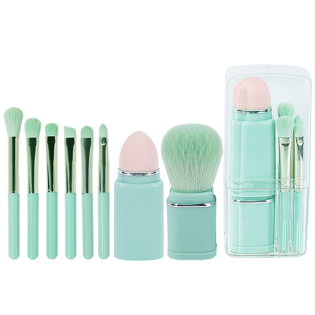 Makeup Brushes Set of 8 Popular Cute Mini Easy to Carry Compact Portable Laluna Storage Capsule Makeup Brushes Makeup Brush Eyeshadow Powder Brush 
Makeup Brushes Set of 8 Popular Cute Mini Easy to Carry Compact Portable Laluna Storage Capsule Makeup Brushes Makeup Brush Eyeshadow Powder Brush