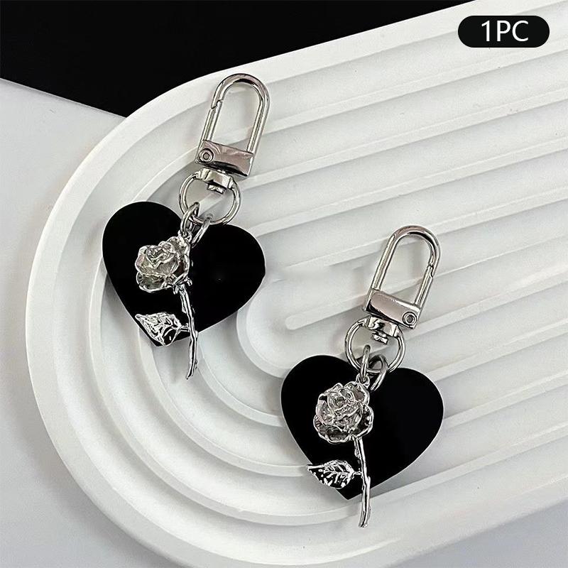 French Bowknot Keychain Black Love Rose Phone Chain Headphone Case Pendant Camera Charms Bag Decor Car Keyring
French Bowknot Keychain Black Love Rose Phone Chain Headphone Case Pendant Camera Charms Bag Decor Car Keyring