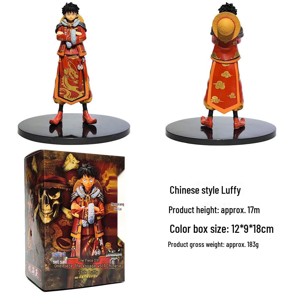 One Piece Chinese Style Roronoa Zoro & Luffy Anime Figure Ornament Boxed Model
One Piece Chinese Style Roronoa Zoro & Luffy Anime Figure Ornament Boxed Model