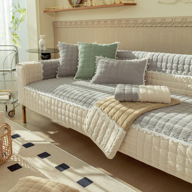Autumn And Winter New Corduroy Color Matching Lace Sofa Cushion, Modern Simple Non-Slip Sofa Cushion Towel 70*70cm
Autumn And Winter New Corduroy Color Matching Lace Sofa Cushion, Modern Simple Non-Slip Sofa Cushion Towel 70*70cm