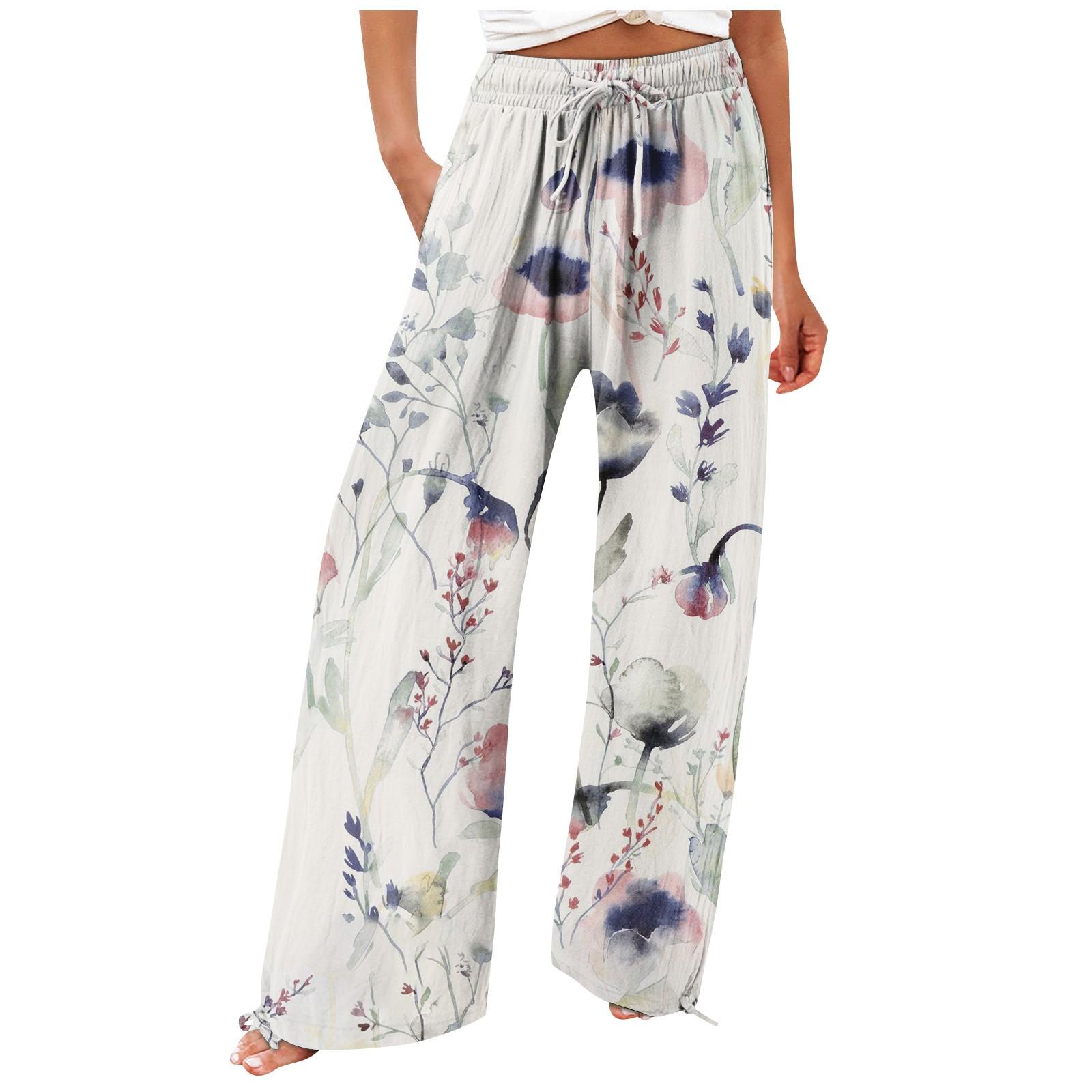 Pants For Women Flowy Summer High Waisted Wide Leg Print Pant Casual Pants M хакі
Pants For Women Flowy Summer High Waisted Wide Leg Print Pant Casual Pants M хакі