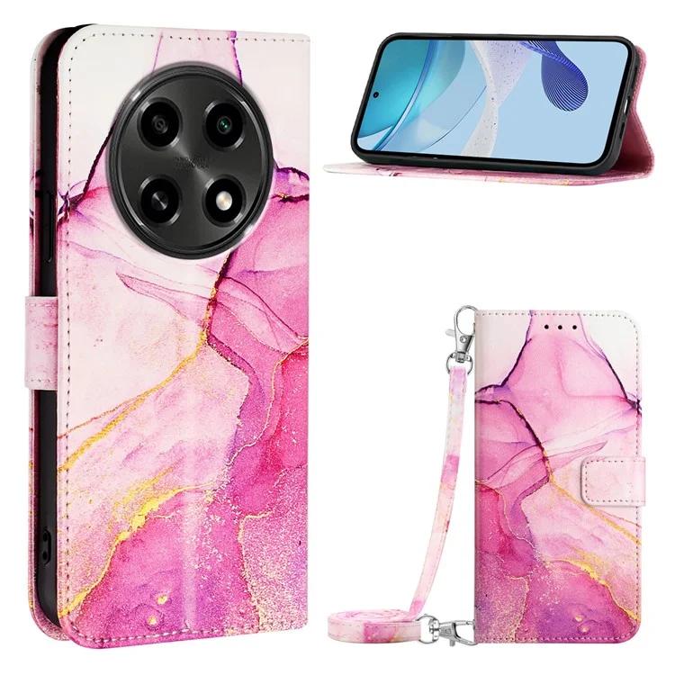 For Oppo A2 Pro 5G / A3 Pro (China) 5G Wallet Case Anti-Drop Leather Phone Cover with Strap - Pink / Purple / Gold LS001
For Oppo A2 Pro 5G / A3 Pro (China) 5G Wallet Case Anti-Drop Leather Phone Cover with Strap - Pink / Purple / Gold LS001