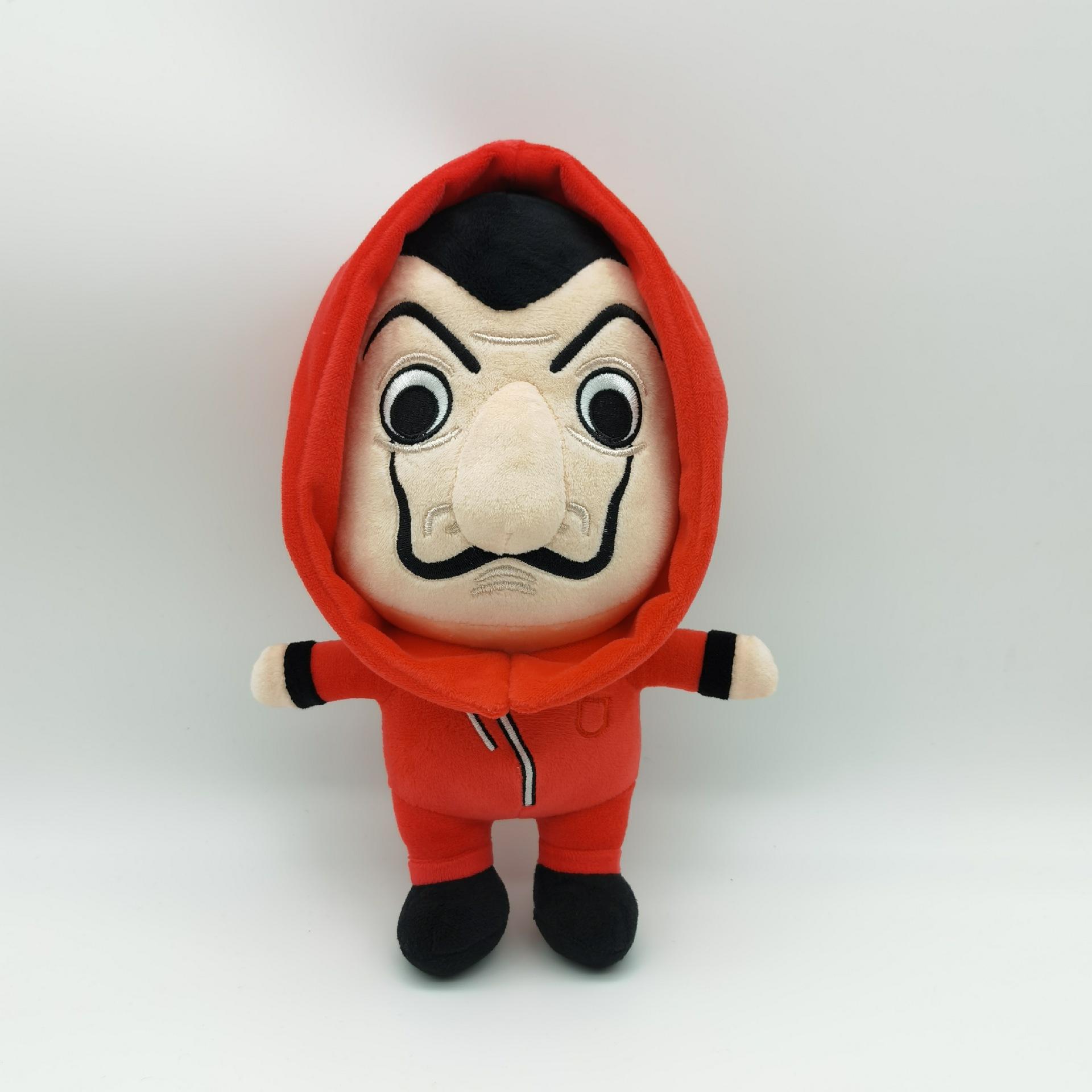 28cm New Money House Doll La Casa De Papel Plush Toy Paper House Gift Super Cool Boy Gift 28cm красный
28cm New Money House Doll La Casa De Papel Plush Toy Paper House Gift Super Cool Boy Gift 28cm красный